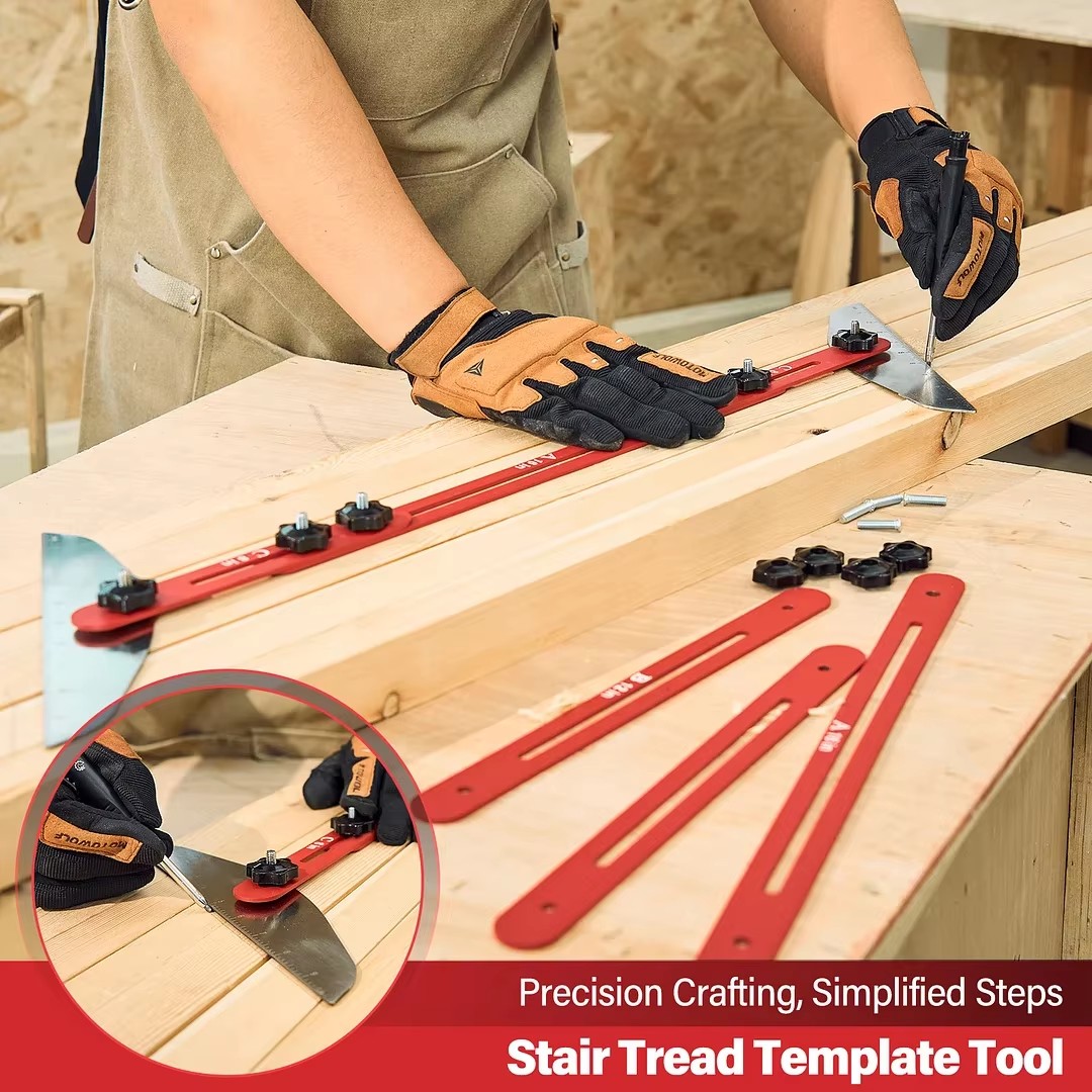 Stair Treads Gauge Template Tool Detail 2