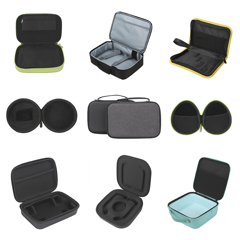 Manufacturer Custom Waterproof Storage Tool Organizer With Handle Zipper, Travel Soft Carrying EVA Case With Foam