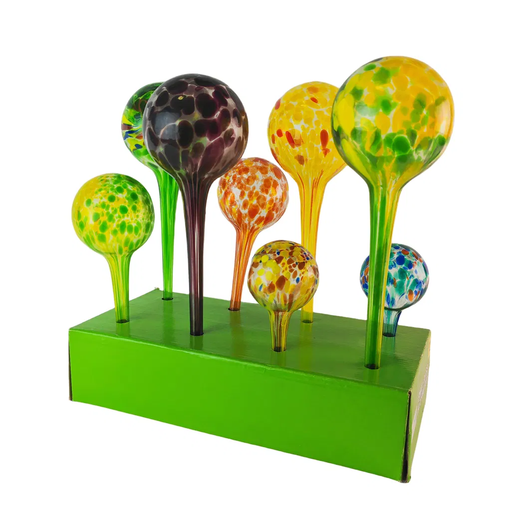 Glass Ball Automatic Watering Globes Plants Flowers Irrigation Tool Random Color