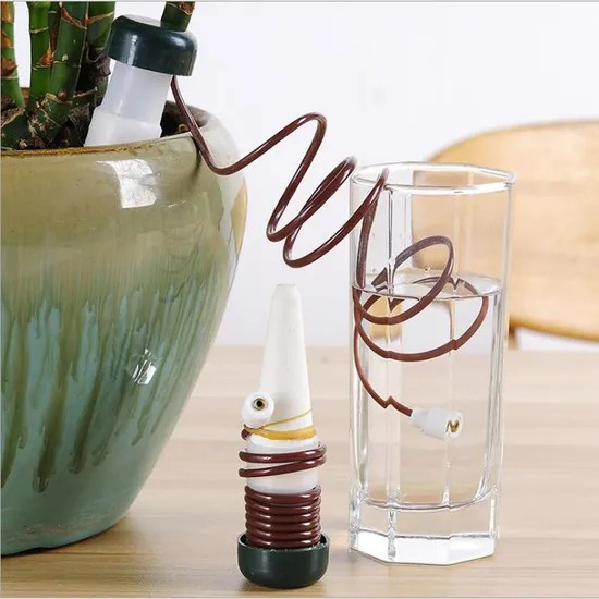 Creative Watering Stake Indoor Gardening Flower Pot Plant Potted Automatic Watering Tool Automatic Watering Kits Micro Drip Irrigation System 2PCS/Set Od007_7