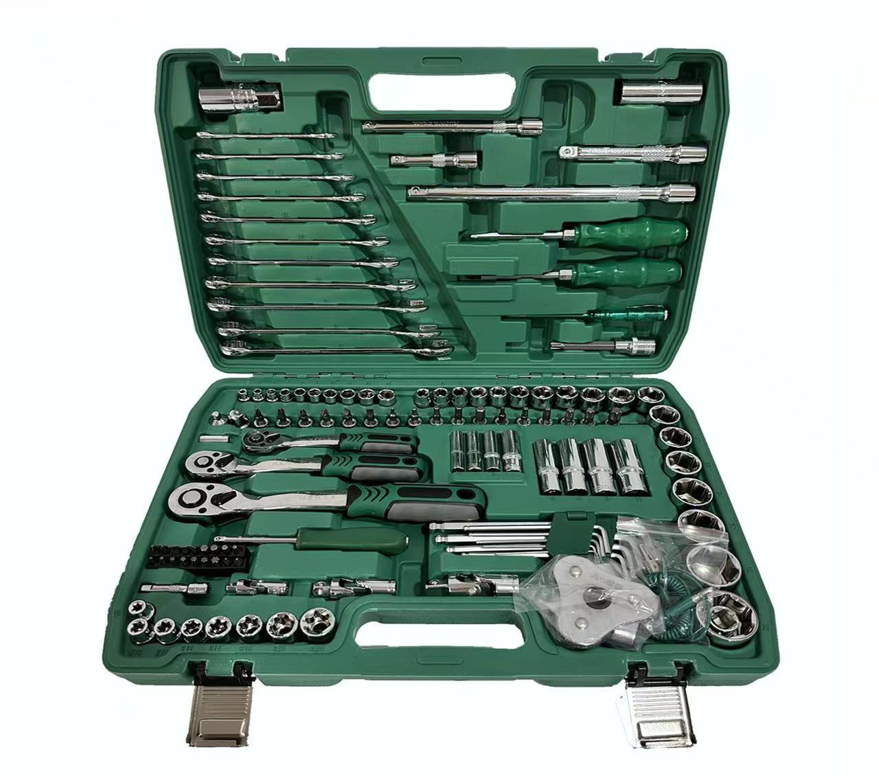 Automotive Repair Tools Auto Repair Socket Set Wrench Set 61 Pieces Size Flying Socket Ratchet Wrench Tool Set