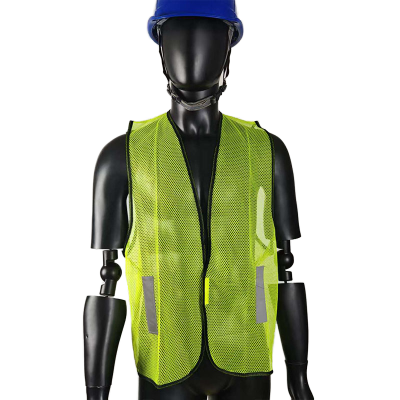 The Site-specific Clothing With High-visibility Custom Logos Shengchi Reflective Safety Vest Complies With ANSI Level 2 Standard