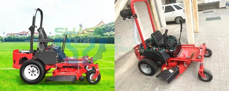 Professional Garden Lawn Mower Gasoline Lawn Mower Zero Turn Riding Lawn Mower Machine for Large Area Turf Care