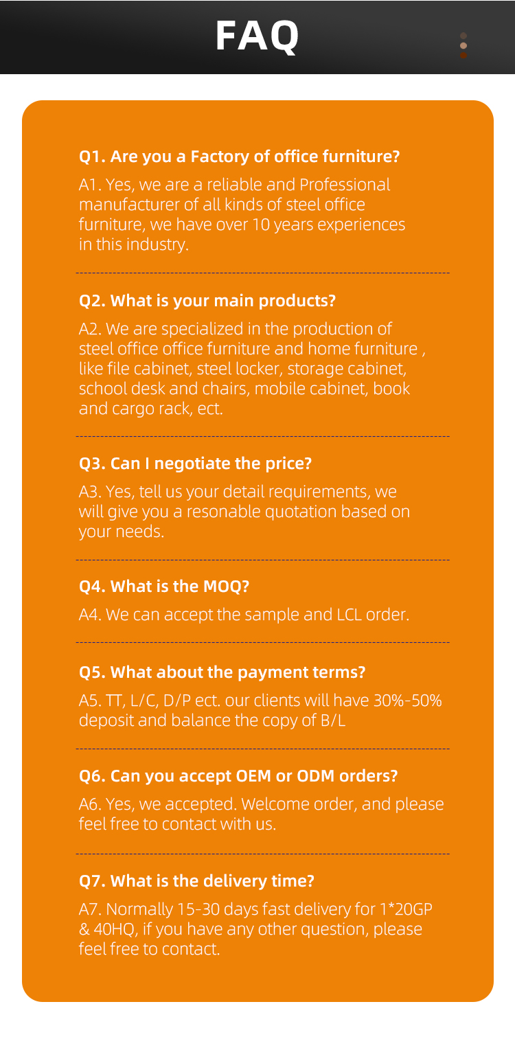 Frequently Asked Questions Section Image