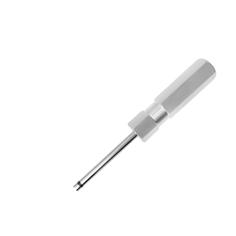 Hot Sale Auto Repair Tool Steel Slotted Tire Valve Stem Install &amp; Remover Efficient Valve Core Removal Screwdriver Condition New
