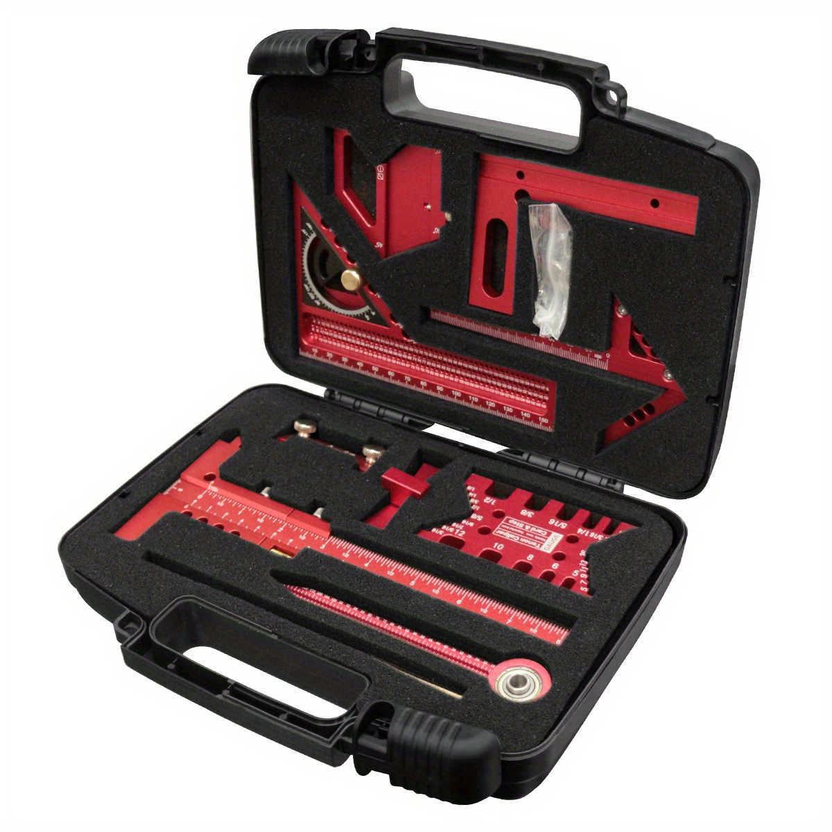 Measurement Tool Kit with Storage Box Assistance, Project Planning and Layout Assistance Kit