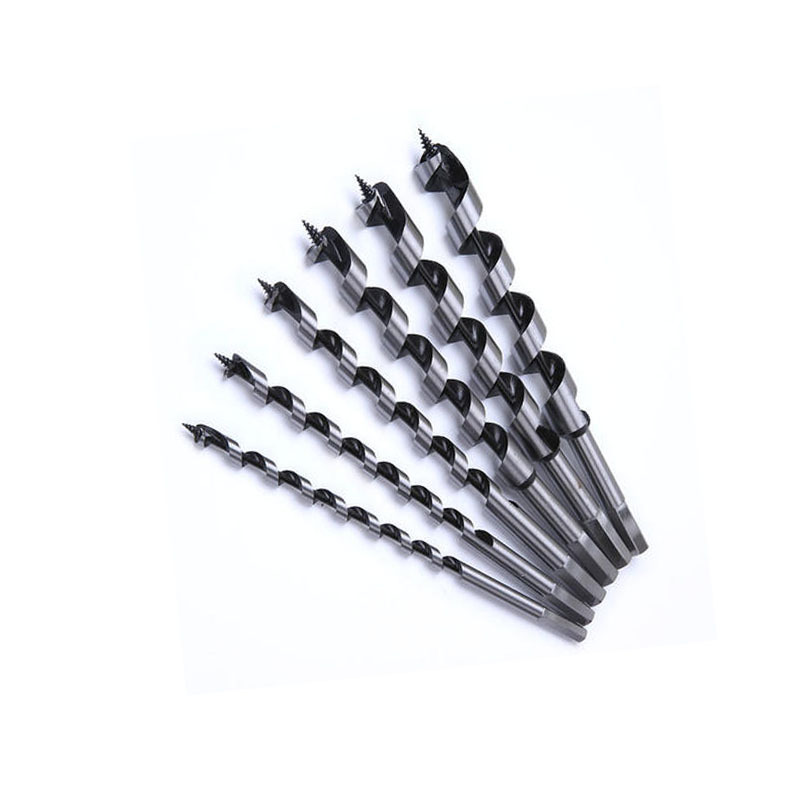 Hot Sale Woodworking Tools High Carton Steel Hex Shank Spiral Flute Auger Wood Drill Bits for Wood Drilling Hole