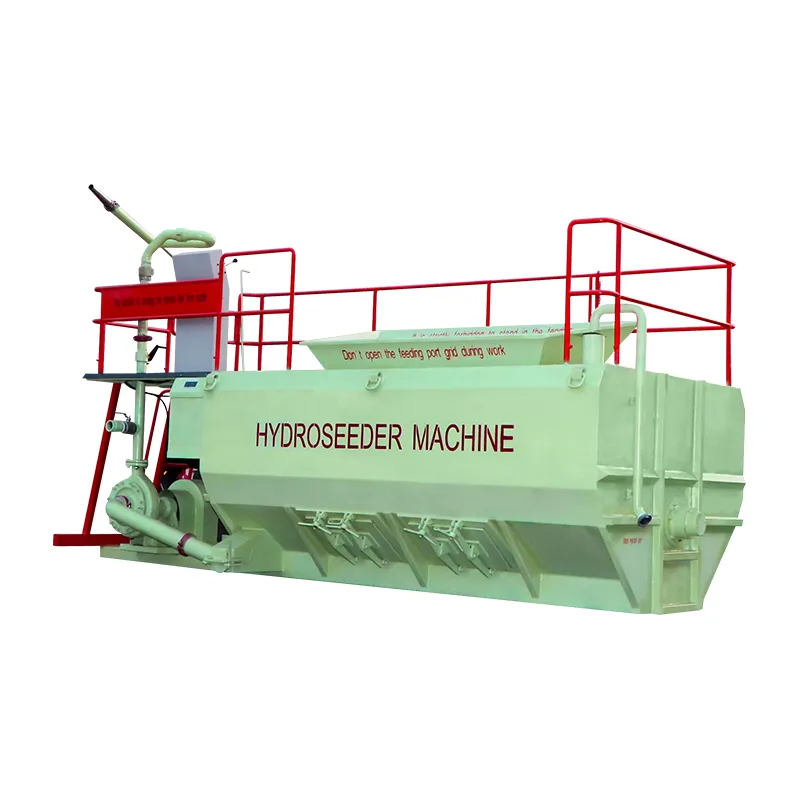 China Lawn Care Highway Green Diesel Ce Hydroseeder for Sale Slope Machine Hydroseeding Equipment