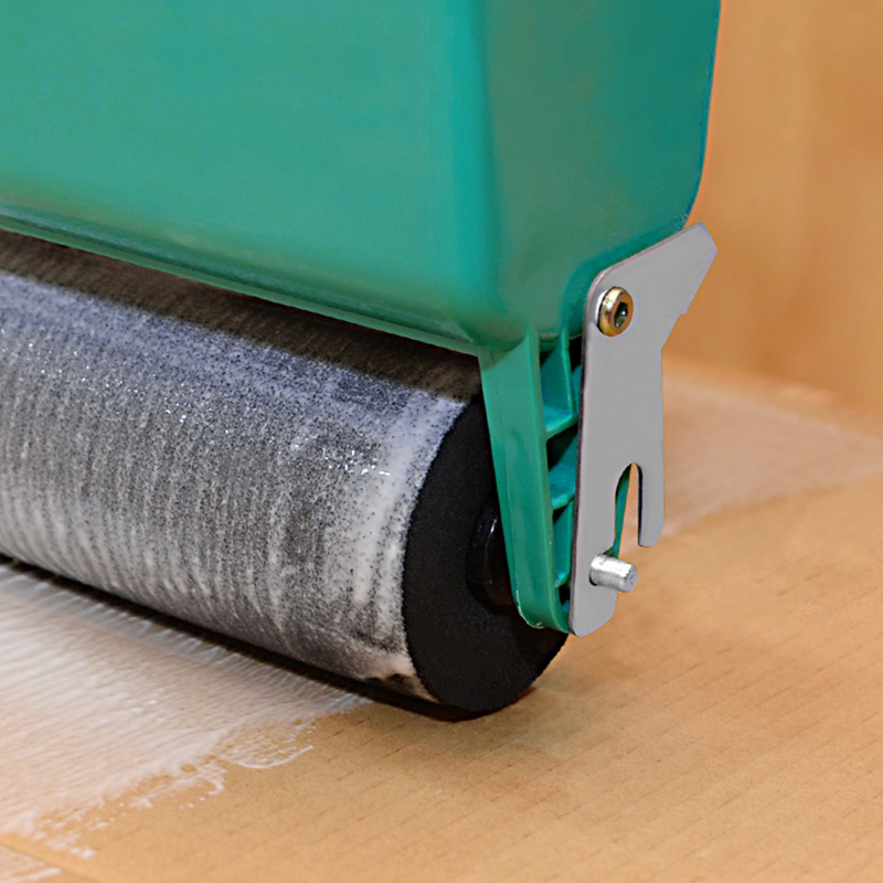 WBG Portable Woodworking Rolling Glue Hand Manual Gluing Tool Spreader Roller Glue Applicator Machine Glue Spreader Roller