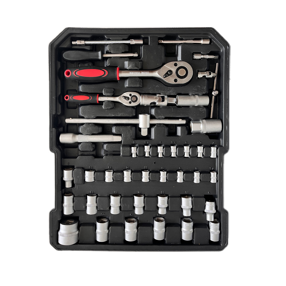 499 Pcs Ferramentas Automotivas Hand Tool Set Complete ToolBox Trolley Aluminum Storage Case Tool Kit Suitcase With Wheels