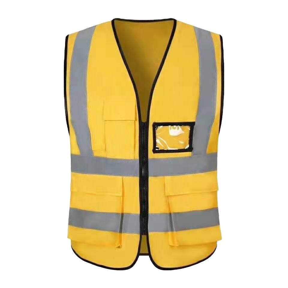 Security Reflective Vests High Quality 80g Construction Vests