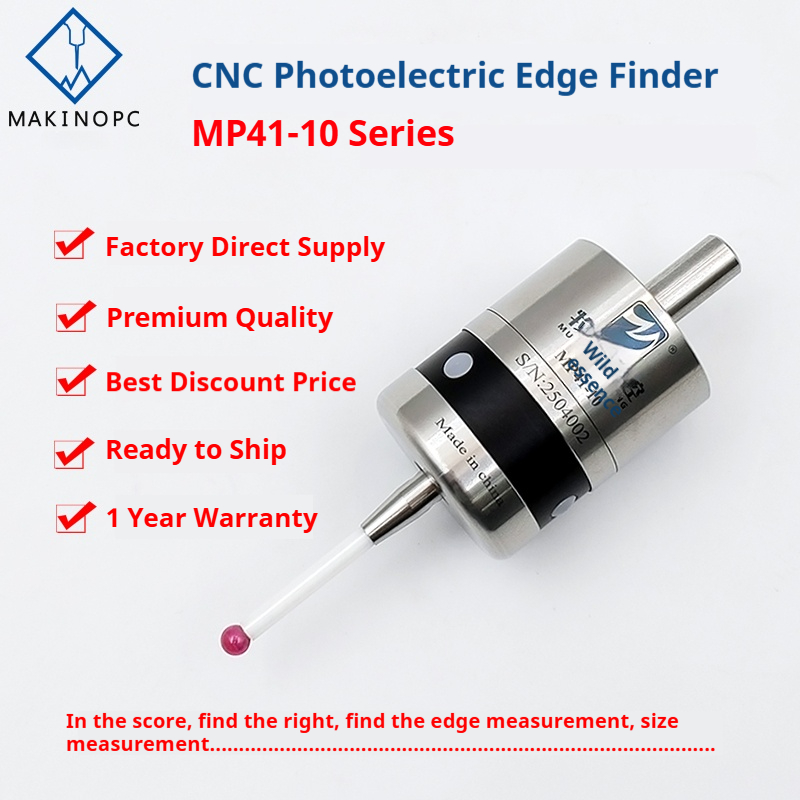 Makinopc MP41-10 Manual 3D Edge Finder Concentricity Adjustment Probe For CNC Machining Tools Workpiece Measurement