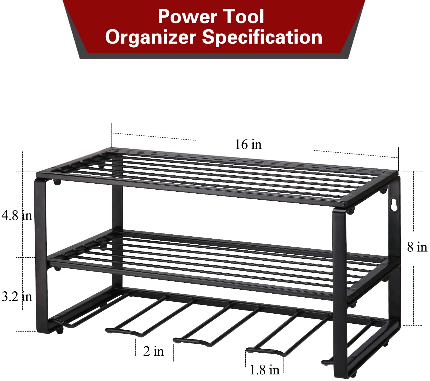 Storage Rack Side View