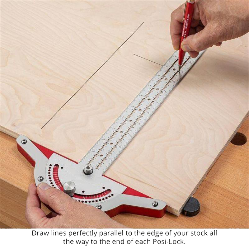 Woodworker Edge Ruler Details