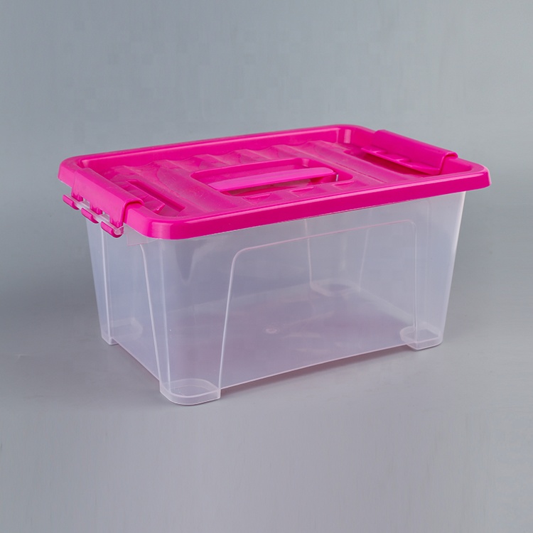 Best Price Large PP Plastic Thickened Lidded 19L Dustproof Multifunction Minimalist Tool Organizer Storage Box Solid Color 10kg