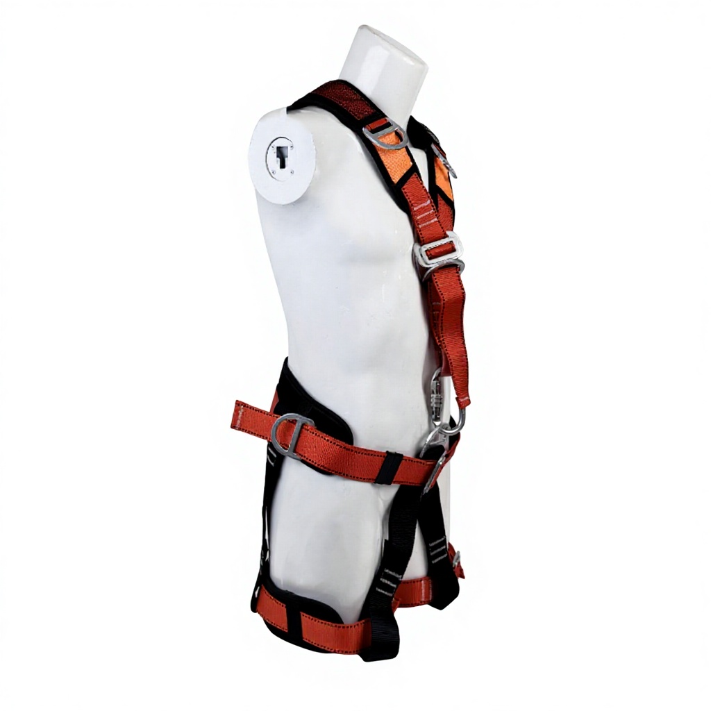 CE Certified Full Body Safety Harness High Tenacity Polyester Personal Protective Equipment for Work Fall Protection