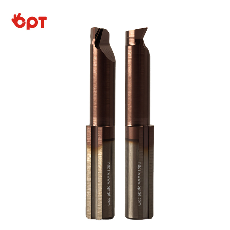 OPT High Precision Tungsten Steel Double Sided Boring Bar Internal Hole Cutting Efficient Metalworking Lathe Boring Tool