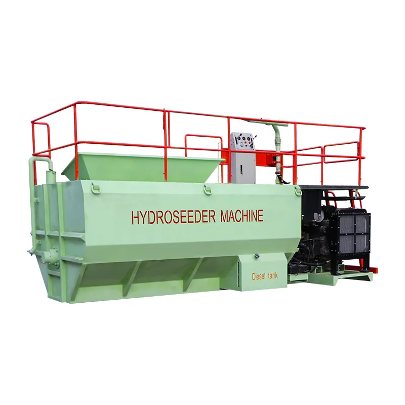 China Lawn Care Highway Green Diesel Ce Hydroseeder for Sale Slope Machine Hydroseeding Equipment