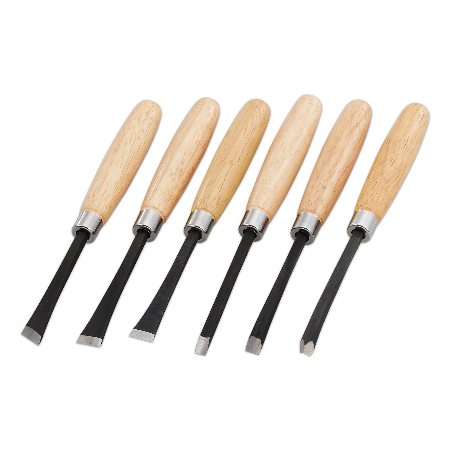 Wholesale DIY Wood Carving Tools Chisel Set with Sharp Blades 6-Piece
