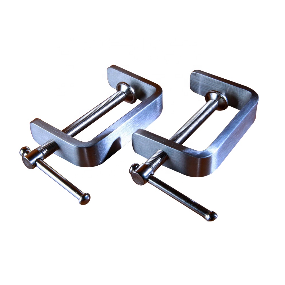 High Quality Brushing Stainless Steel Table G Clamp For Woodworking