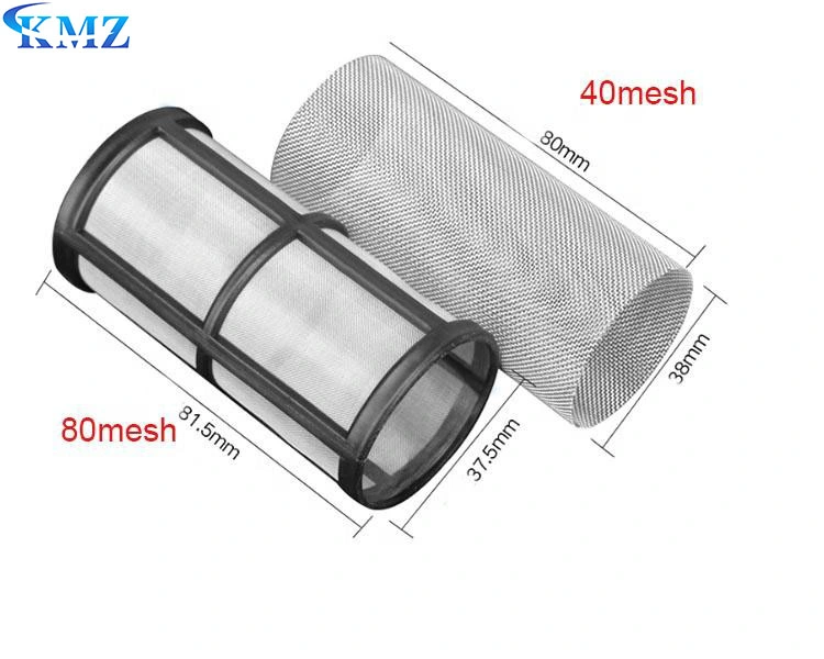Hot Sales 80 Mesh Screen Garden Watering Filter Water Filter Purifier Irrigation Filter Aquarium Fish Tank Water Pump Strainer
