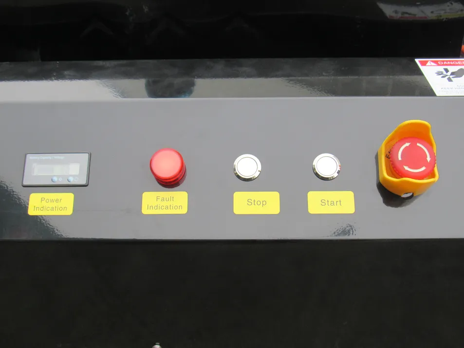 Control and Safety Operation Panel