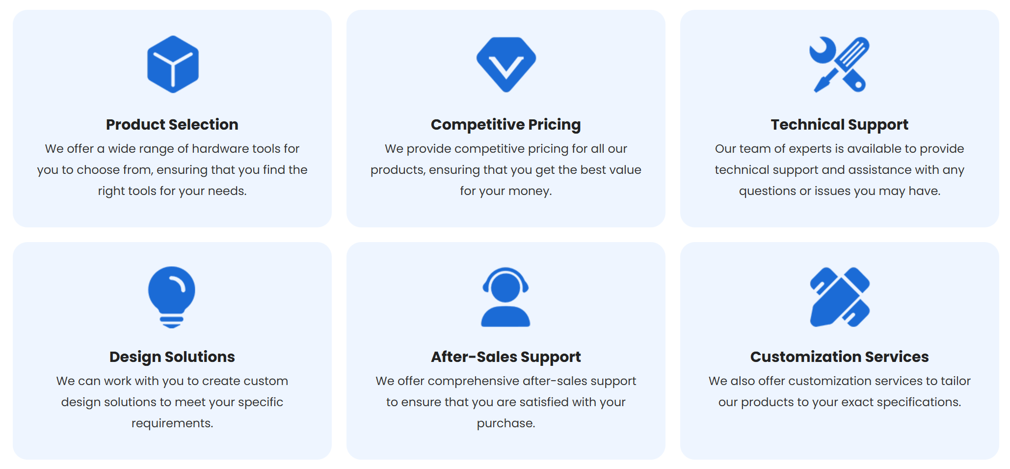 Advantages display 1