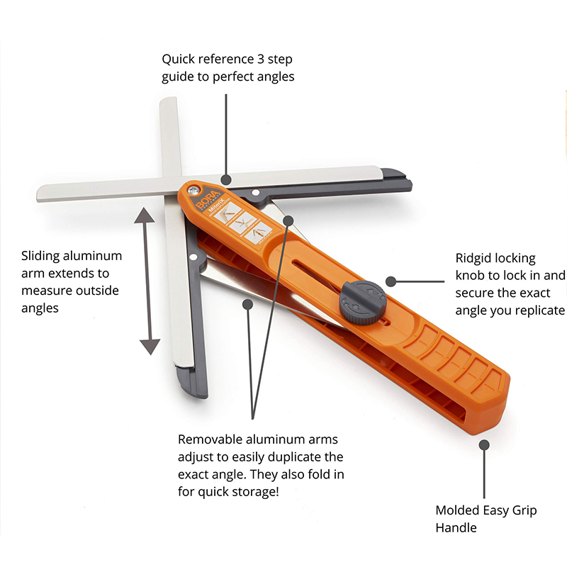 Angle Duplicator Tool Multi Function Woodworking Universal Layout Measuring Ruler