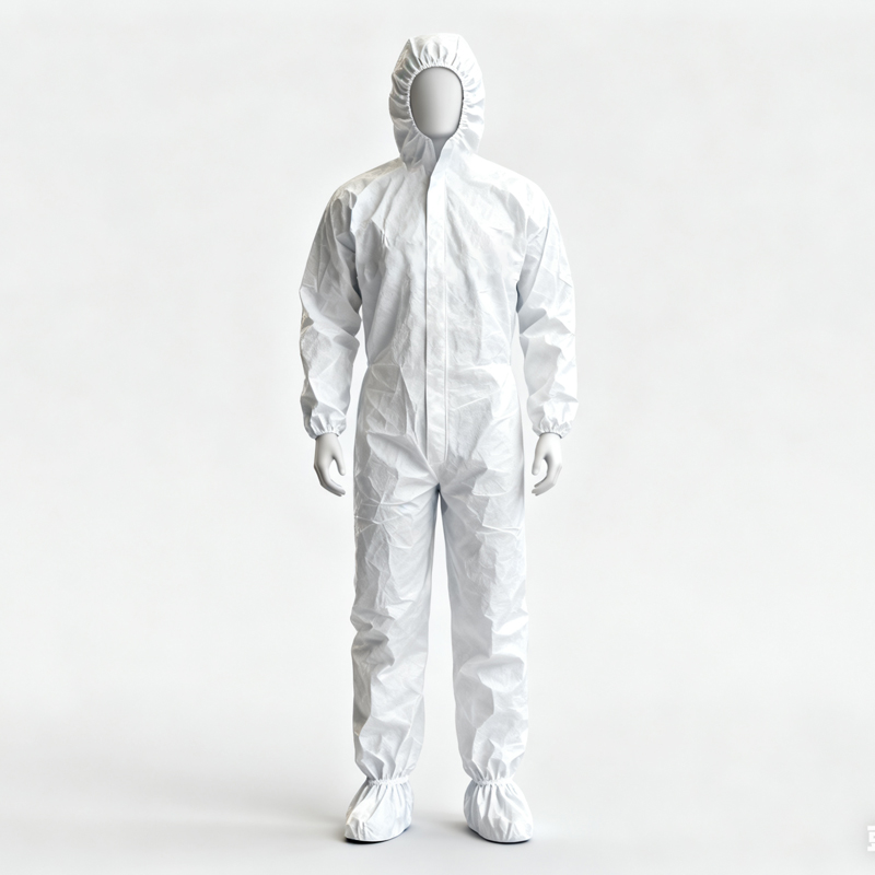 Wholesale Professional Disposable Protective Coverall Safety Clothing For Hazardous Materials And Chemicals