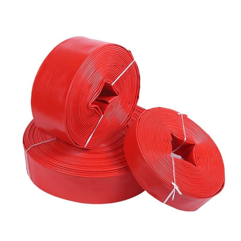 100 Meters Roll 63 mm 90 mm Agricultural Watering Lay Flat Irrigation Hoes Zyfire 50mm Blue Diameter Irrigation PVC Lined and Covered Hose