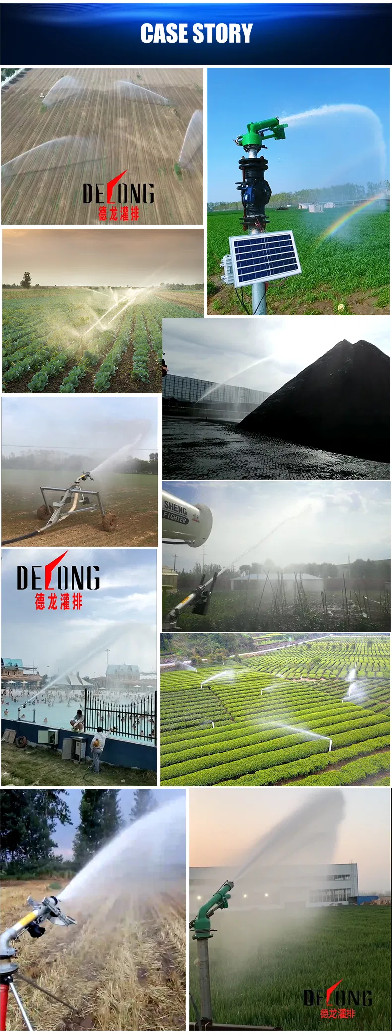 Powerful Impact Sprayer Irrigation System Watering Tool