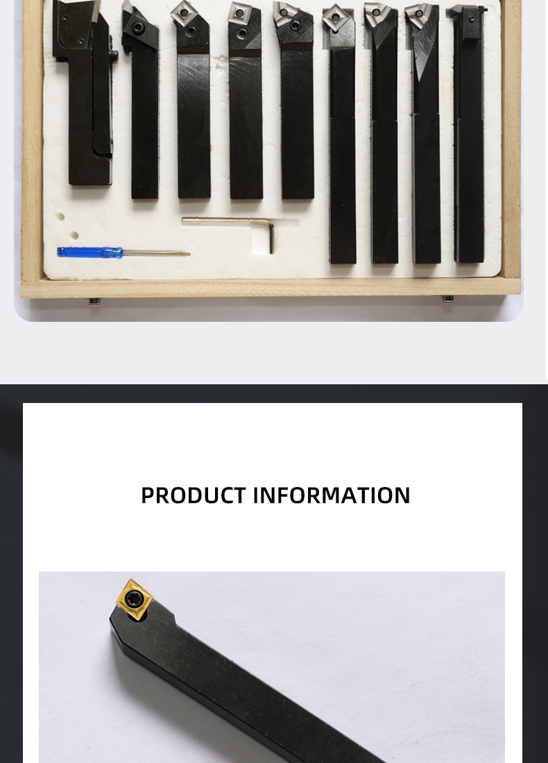 Mechanical Turning Tools Set 7