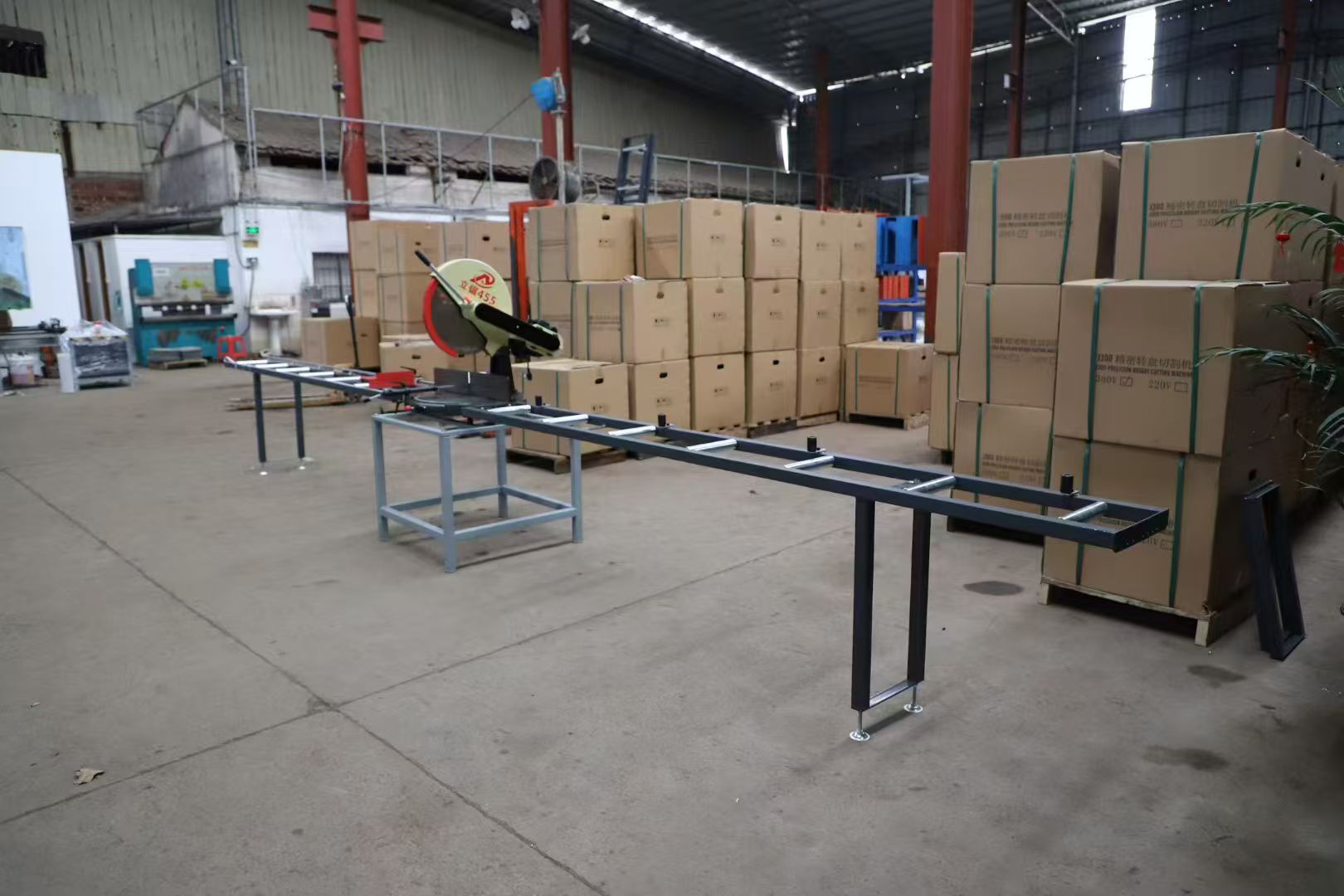 220v 380v Windows And Door Single Head Cutting Saw For Aluminum Portable Saw Machine 305mm 355mm 406mm Saw Blade Machine