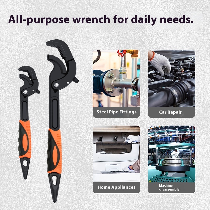 Wholesale Industrial Metric High Carbon Steel Non-Sparking Universal Open End Wrench with 1 Year Warranty for Plumbing