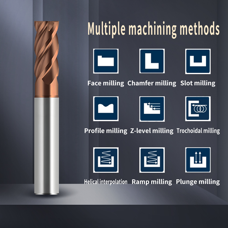 Solid Carbide Milling Cutter for High-temperature Alloys