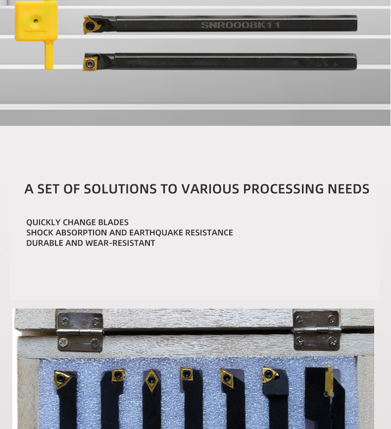 Mechanical Turning Tools Set 2