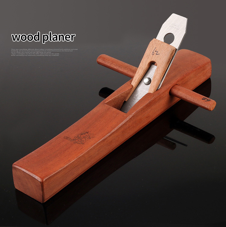 Diy Woodworking Carpenter Tool Set Mahogany Hand Push Trimming Flat Plane Planer