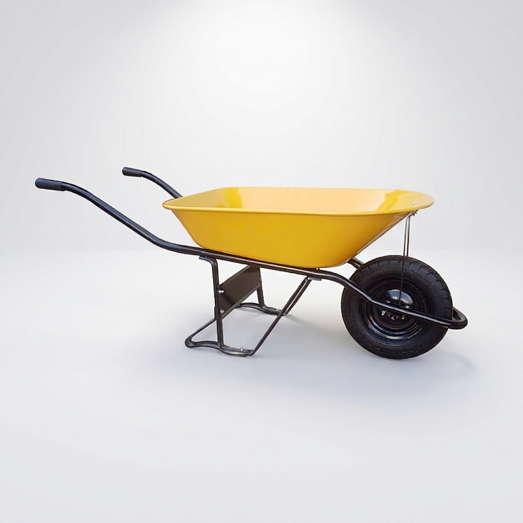 HOT Sale 75L 5CBF China Factory Push Cart Hand Truck Wheelbarrow