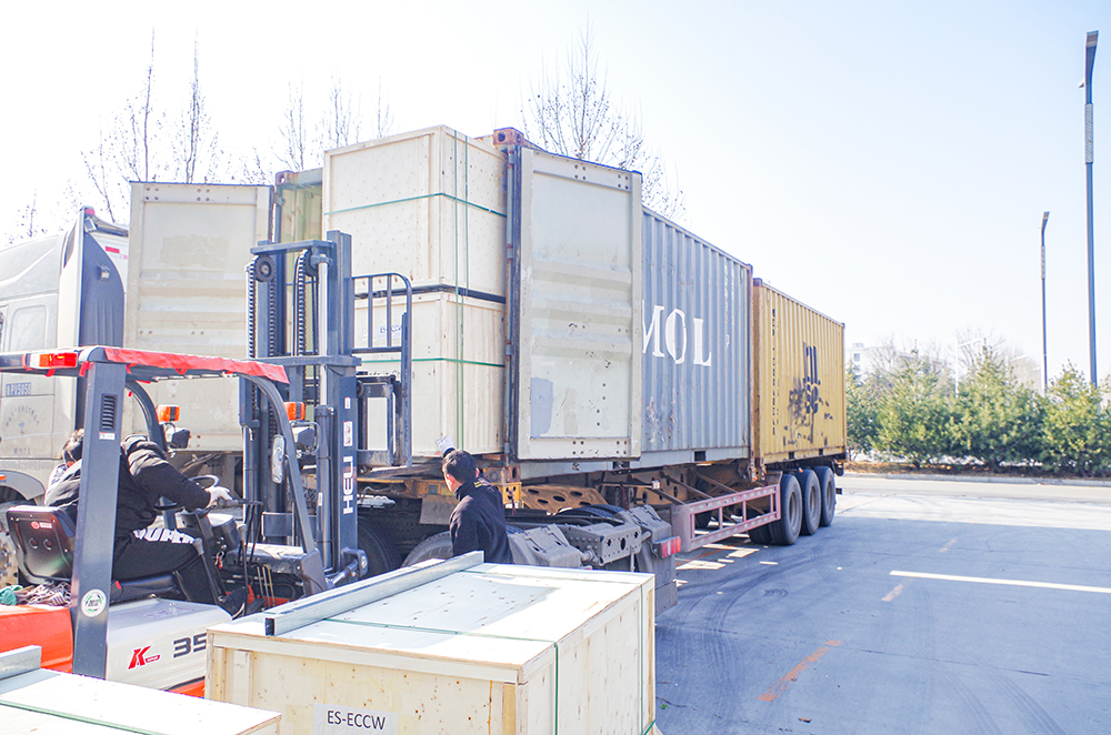 Machine Prepared for Shipping