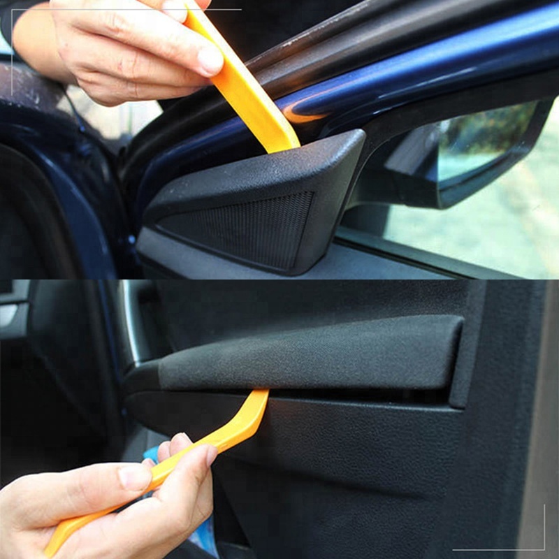 Tools Kits 4 Pcs Car Sound Disassembly Tools Vehicle Door Rim Interior Plastic Instrument