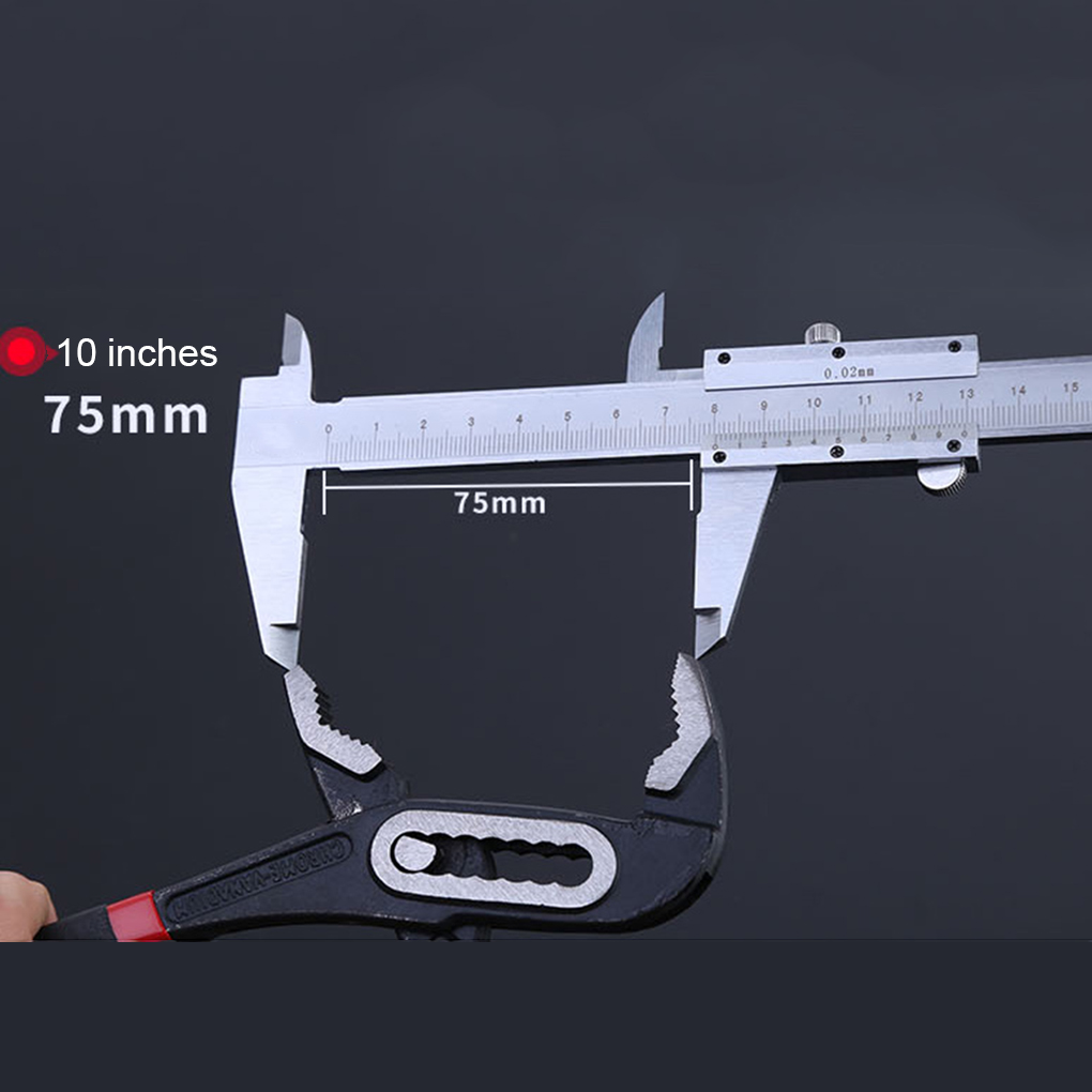 Multifunctional 8\" 10\" 12\" Water Pump Plier Quick-Release Opening DIY Plumbing Plier Bathroom Faucet Wrench Repair Tool OEM
