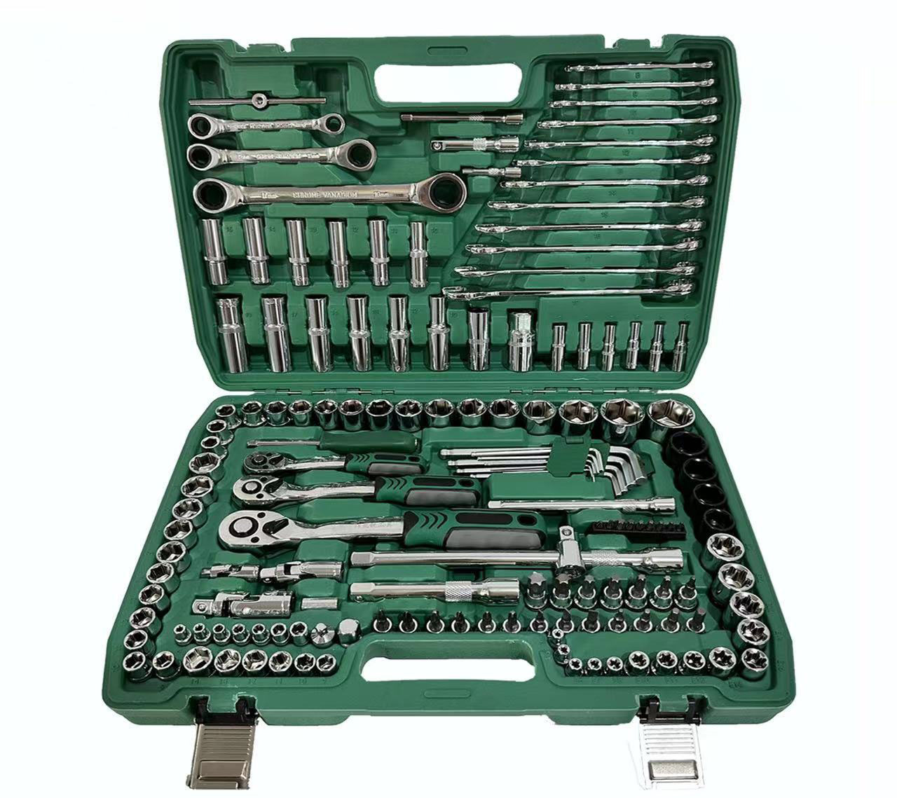 Automotive Repair Tools Auto Repair Socket Set Wrench Set 61 Pieces Size Flying Socket Ratchet Wrench Tool Set