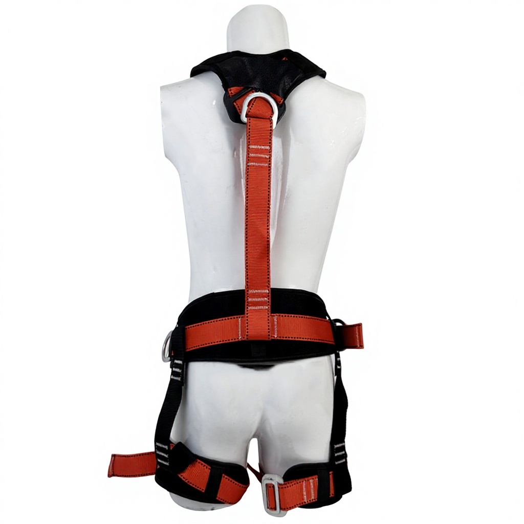 CE Certified Full Body Safety Harness High Tenacity Polyester Personal Protective Equipment for Work Fall Protection