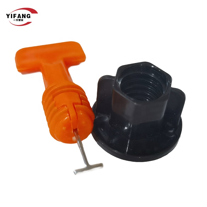 High Quality T-Shape Leveler Spacer Durable Recyclable Plastic Tile Tools Modern Design Leveling System