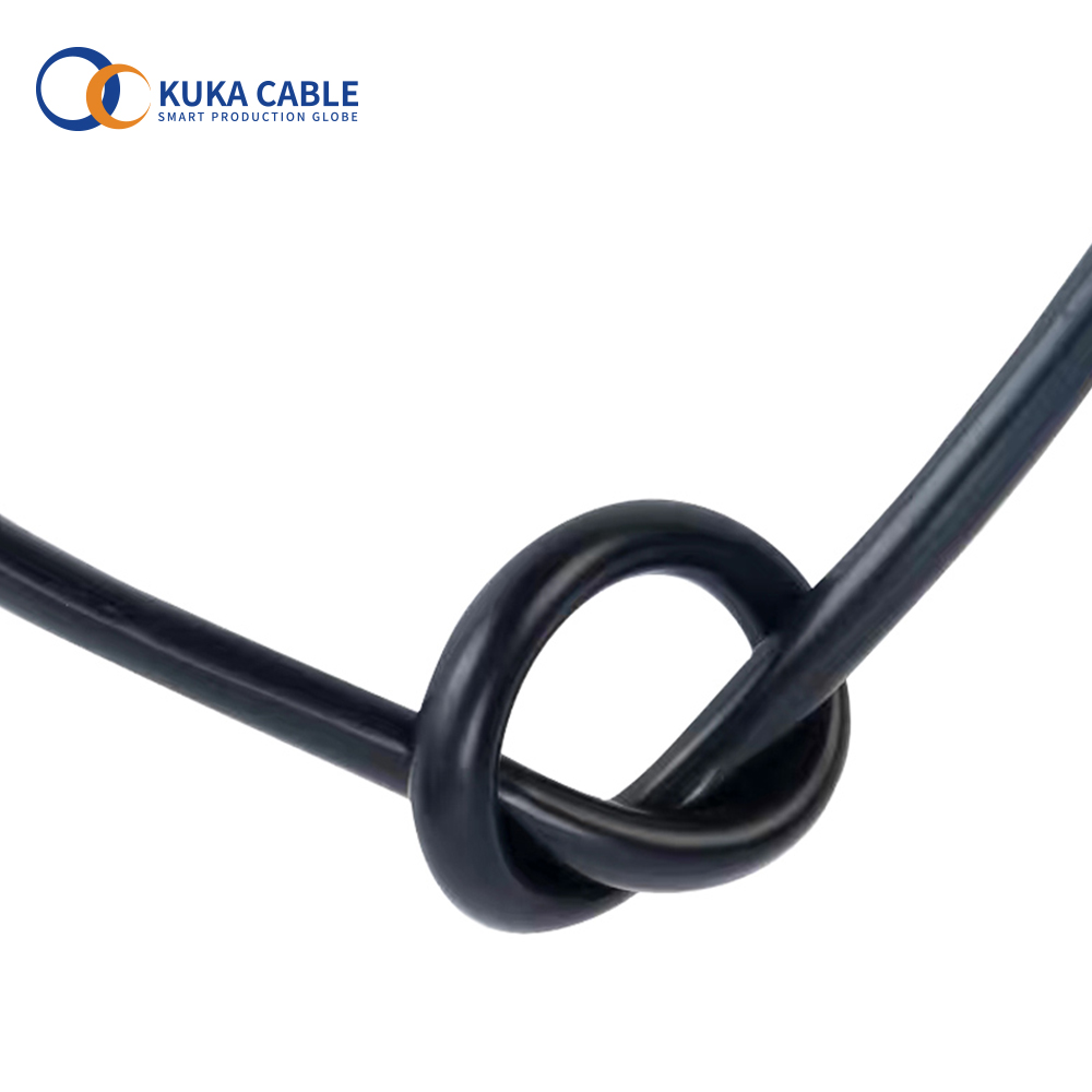 8 AWG Multi-core Copper Conductor Electric RVV Heating Cable Flexible PVC Sheathed Wire Customized Color