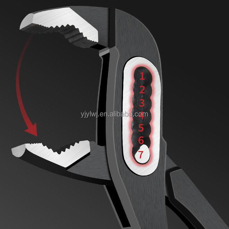 Wholesale Adjustable 8" 10" 12" Industrial Hardware Tools Plumbing Pipe Water Pump Pliers Wrench Rescue Hand Tool