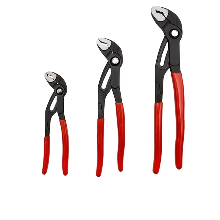 10\" Inch Quick-Release Water Pump Pliers Set Straight Jaw Groove Joint Wrench Spanner Customizable OEM Hand Tool for Plumbing