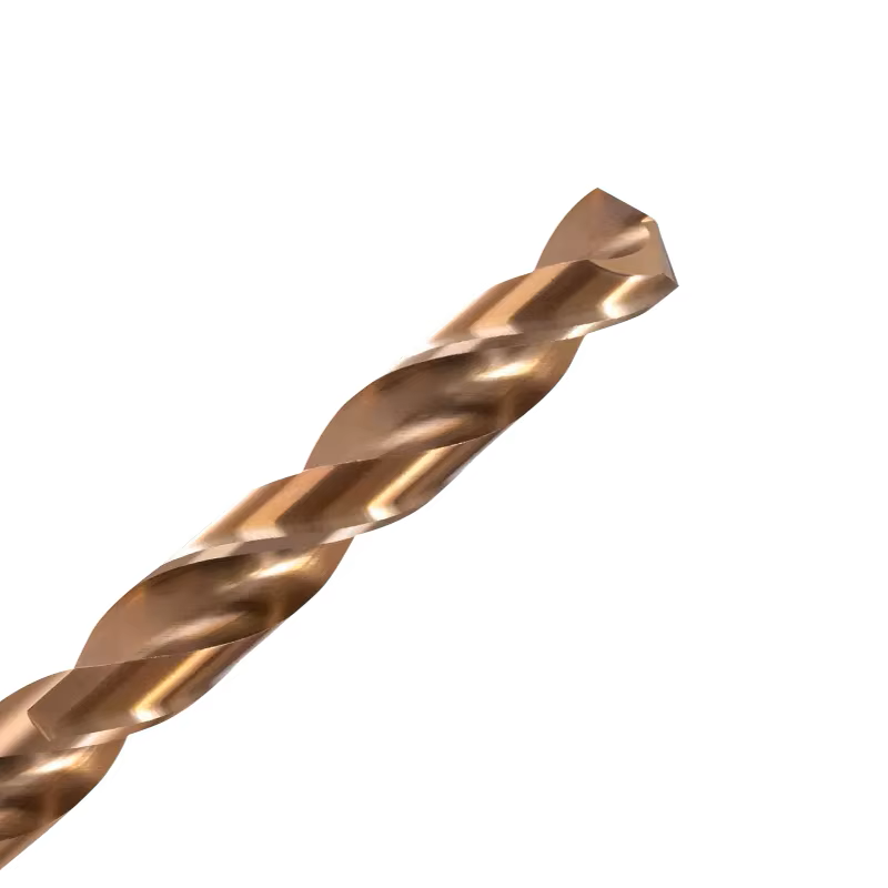 M35 Cobalt Twist Drill Bit HSS Spiral Flute Metal Drilling Tool for Stainless Steel Alloy Hard Material Precision Machining