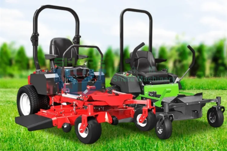 Professional Garden Lawn Mower Gasoline Lawn Mower Zero Turn Riding Lawn Mower Machine for Large Area Turf Care