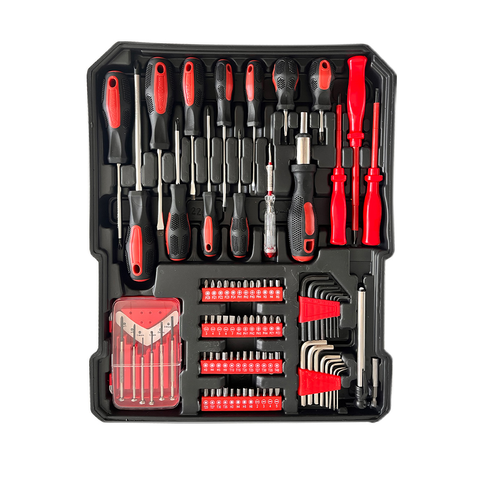 499 Pcs Ferramentas Automotivas Hand Tool Set Complete ToolBox Trolley Aluminum Storage Case Tool Kit Suitcase With Wheels